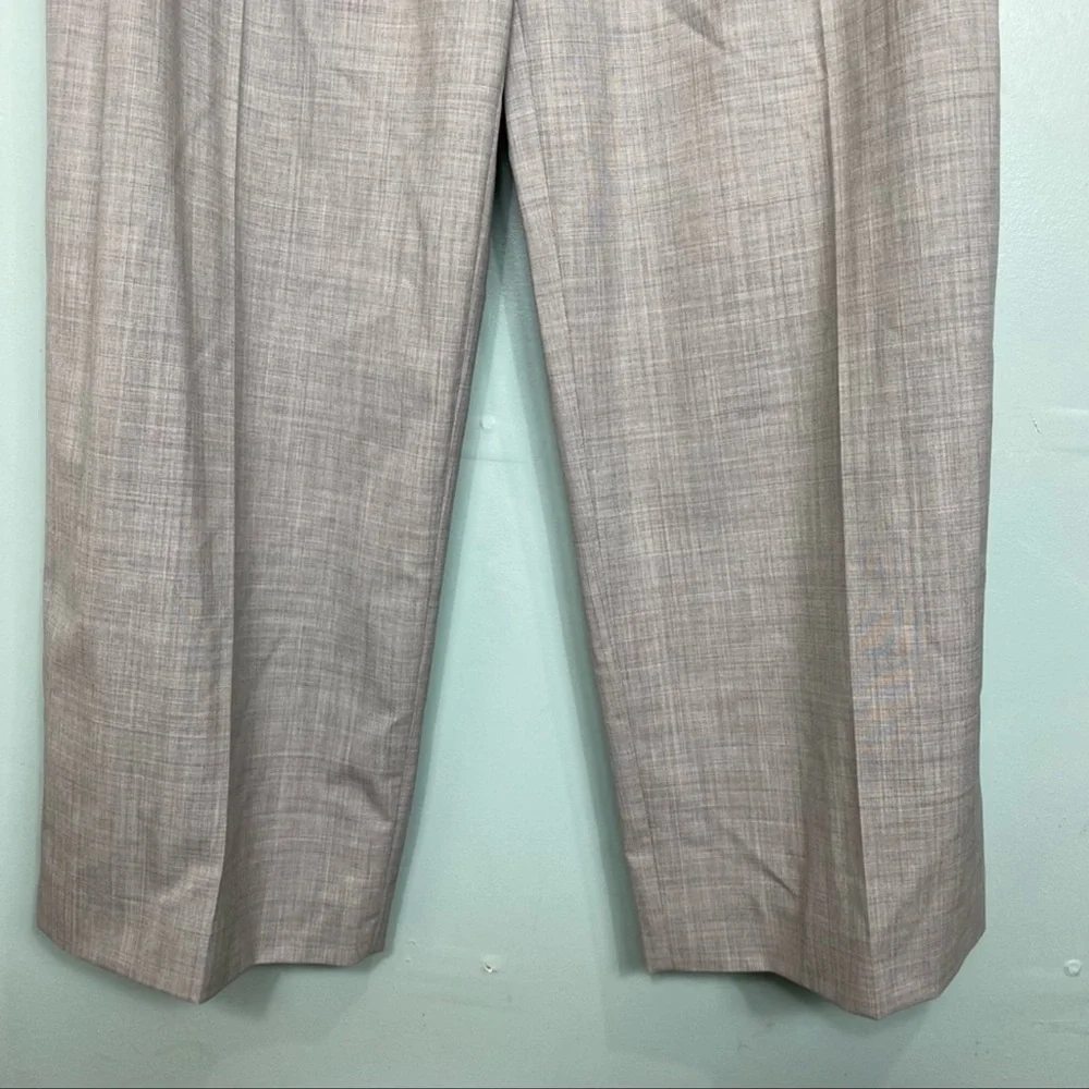 Brunello Cucinelli gray lightweight wool pull-on slacks w/pockets.  14 NWOT - Picture 7 of 8